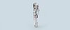 GRAS RA0094 3-Click Holder for Array Module, Stainless Steel